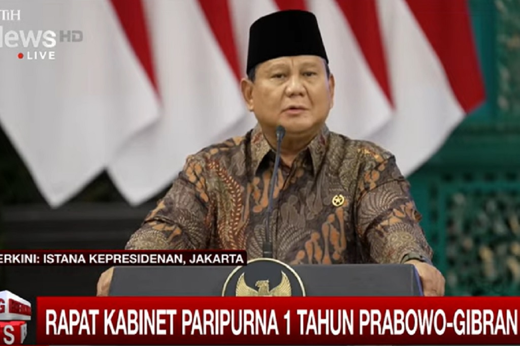 Prabowo Ibaratkan Kabinet Tim Sepak Bola: Ada yang Saya Gunakan sebagai Striker