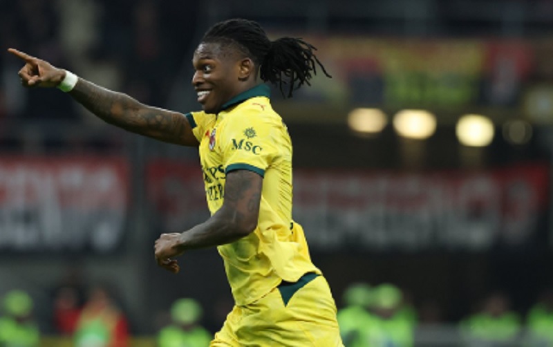 Rafael Leao Menggila! AC Milan Comeback Dramatis Tekuk Fiorentina
