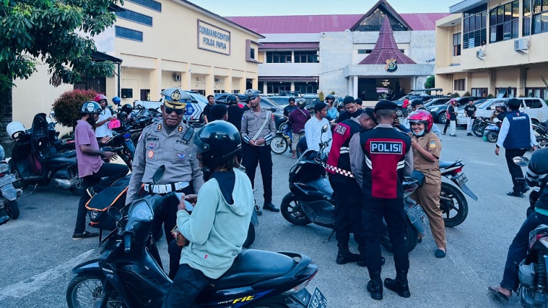 11 Motor Terjaring Operasi Sikat Cartenz II, Diduga Hasil Kejahatan