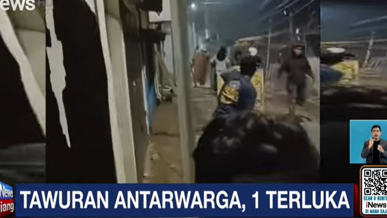 Tawuran Antarwarga Pecah di Makassar, 1 Orang Tertancap Busur Panah di Kepala
