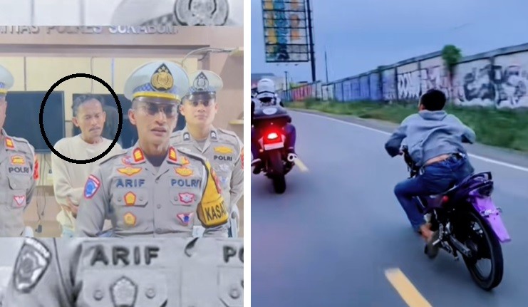 Viral Pemotor Ugal-ugalan Diperingati Malah Marah, Berakhir Diciduk Polisi