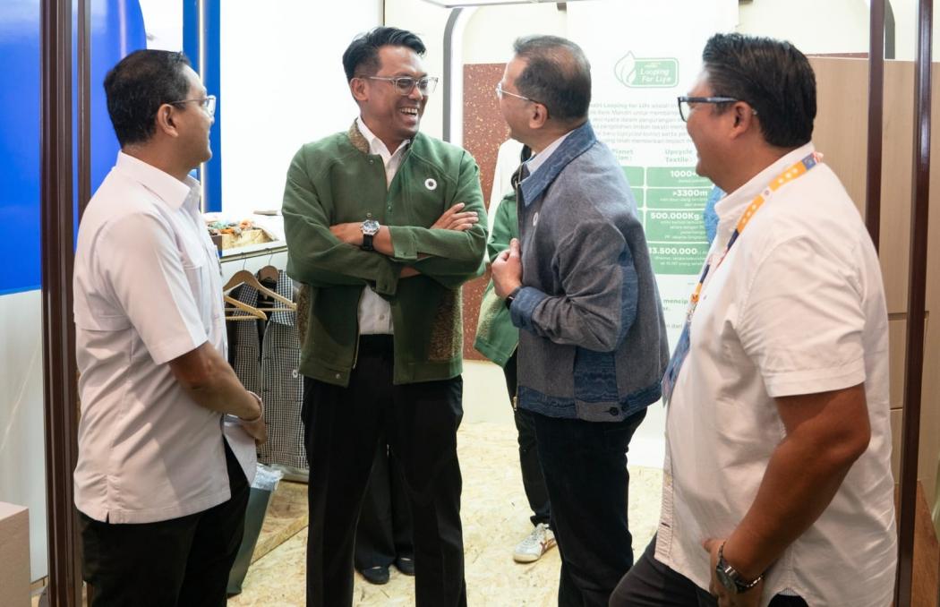 Bank Mandiri Semarakkan Aksi Berkelanjutan Looping for Life di Livin’ Fest 2025