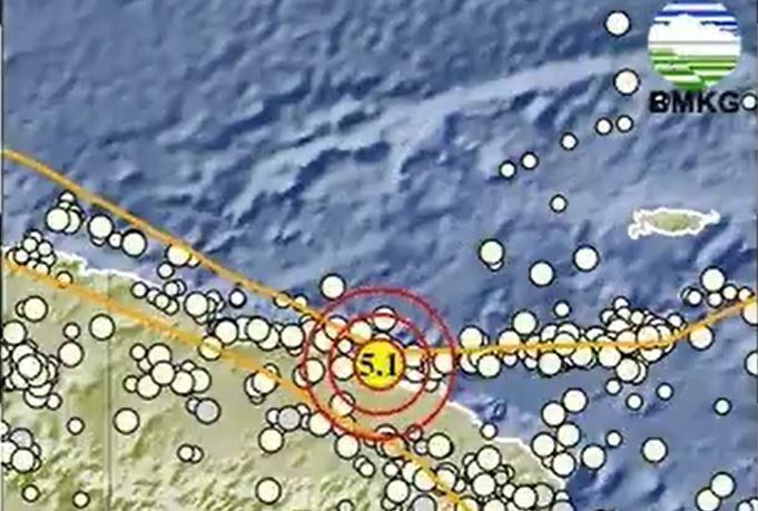 Info BMKG Gempa Hari Ini Guncang Keerom, Cek Magnitudo dan Pusatnya!