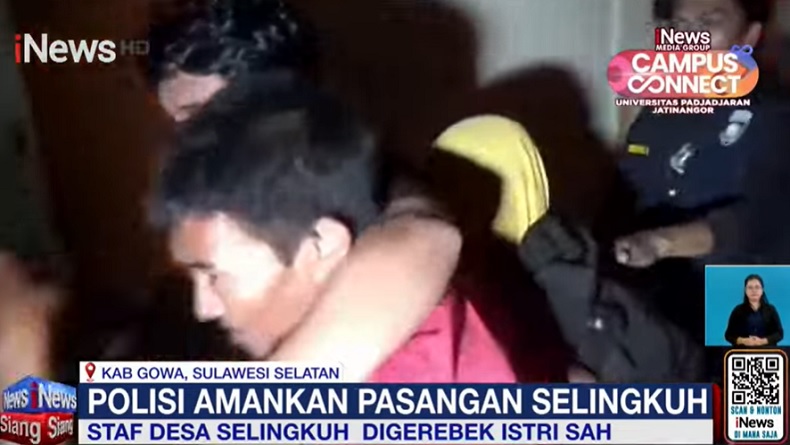 Gowa Heboh, Oknum Staf Desa Digerebek Istri saat Diduga Berselingkuh di Dalam Rumah