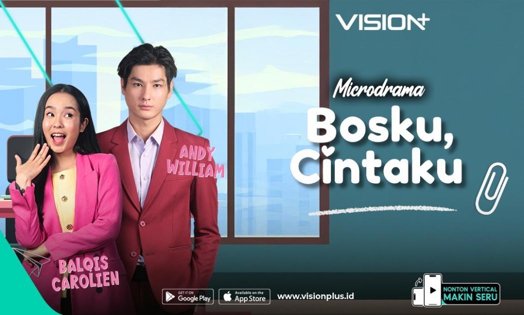 Sinopsis dan Link Streaming Microdrama Bosku Cintaku di VISION+, Kisah Cinlok di Kantor Penuh Intrik!