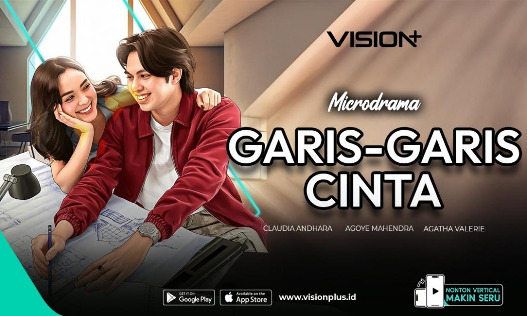 Nonton Microdrama Garis-Garis Cinta di VISION+, Cinta dan Rahasia Mengubah Segalanya!