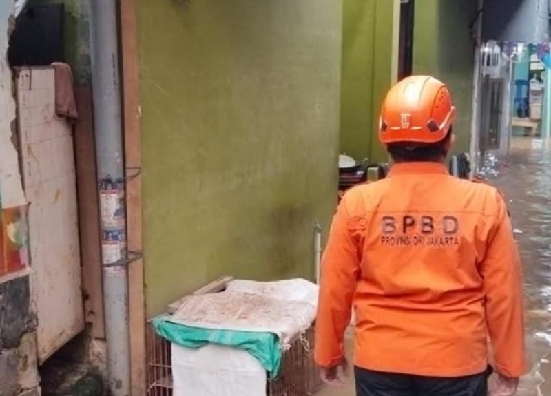 Banjir Jakarta Berangsur Surut, Tersisa 9 RT yang Masih Terendam