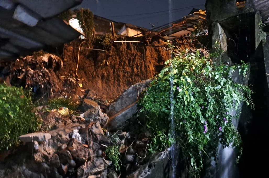 Longsor Landa Bogor Selatan imbas Hujan Deras, 12 Rumah Rusak