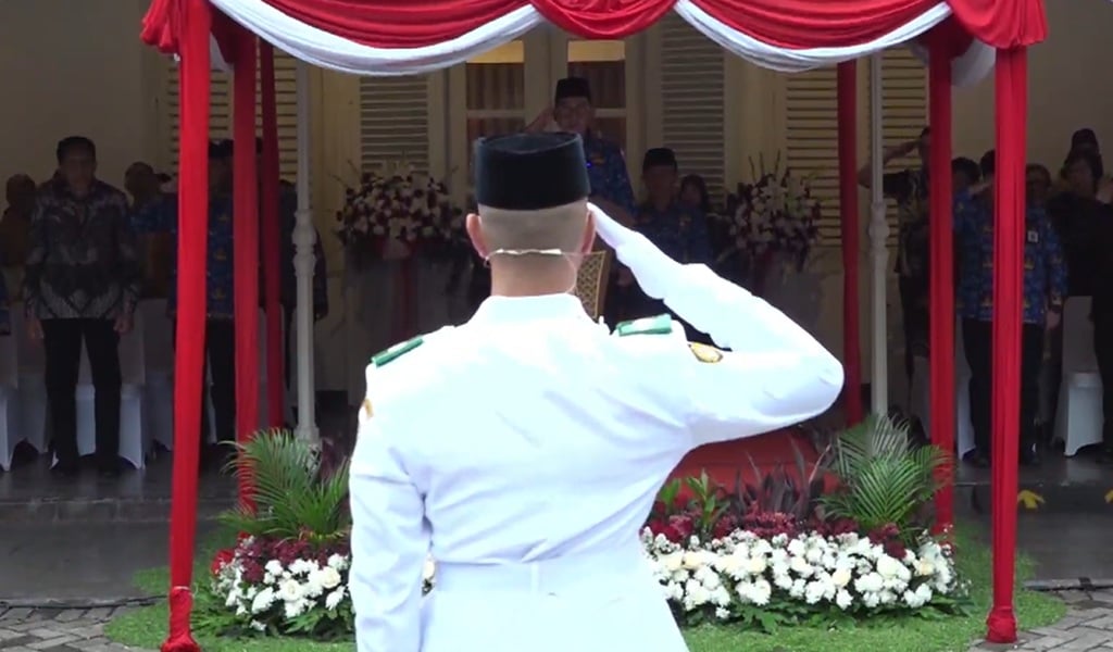 Menbud Fadli Zon Pimpin Upacara Peringatan Hari Sumpah Pemuda ke-97