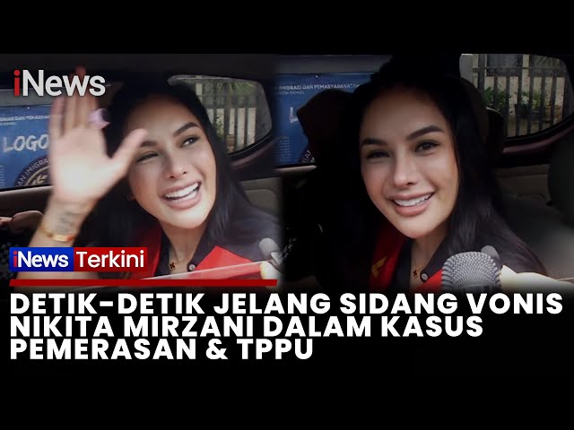 Momen Nikita Mirzani Jelang Sidang Vonis Kasus TPPU dan Pemerasan, Anggun dan dan Penuh Keyakinan