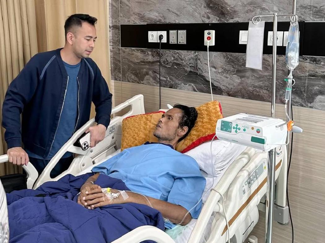Salut! Raffi Ahmad Bayar Seluruh Biaya Pengobatan Kelas VIP Fahmi Bo di Rumah Sakit