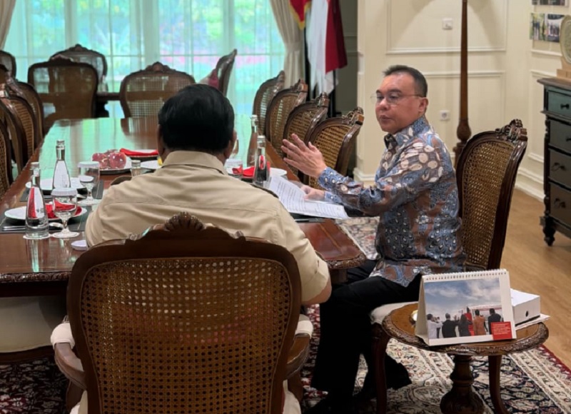 Seskab Teddy Ungkap Pertemuan Prabowo dan Dasco, Bahas Baleg DPR hingga Program Strategis