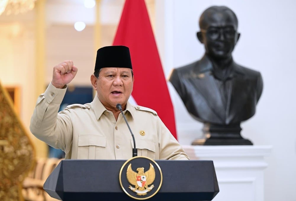 Prabowo Beri Pesan ke Anak Muda: Jangan Takut Bermimpi Besar dan Gagal