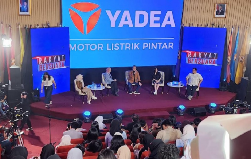 IMG Campus Connect Hari Kedua, Mahasiswa Unpad Antusias Saksikan Rakyat Bersuara