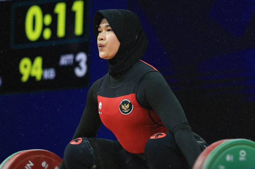 Indonesia Tambah Dua Perunggu di Asian Youth Games 2025 Lewat Angkat Besi
