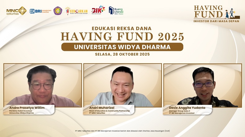 MNC Sekuritas-BRI MI Gelar Having Fund 2025 di Universitas Widya Dharma Pontianak