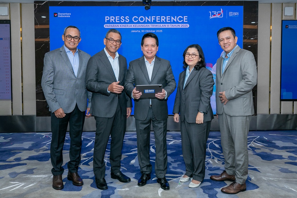 BRI Bukukan Laba Bersih Rp41,2 Trilliun hingga Kuartal III 2025