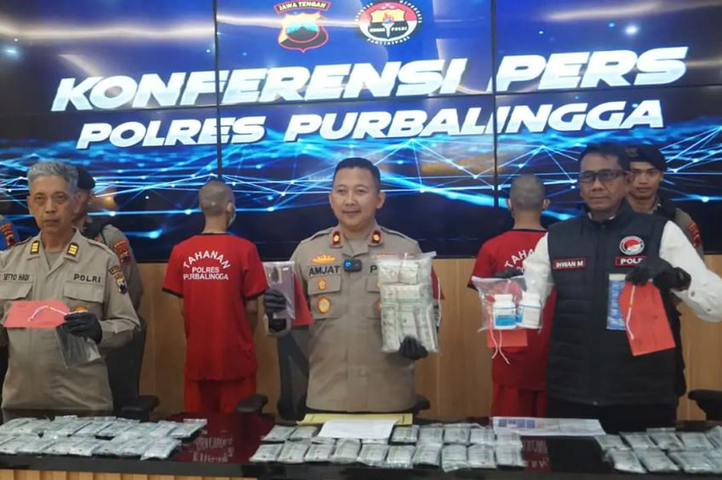 Polisi Gagalkan Peredaran Obat Terlarang di Purbalingga, Dibawa dari Jakarta