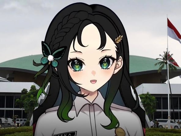 DPD RI Perkenalkan Sena, VTuber ASN Digital Pertama di Indonesia