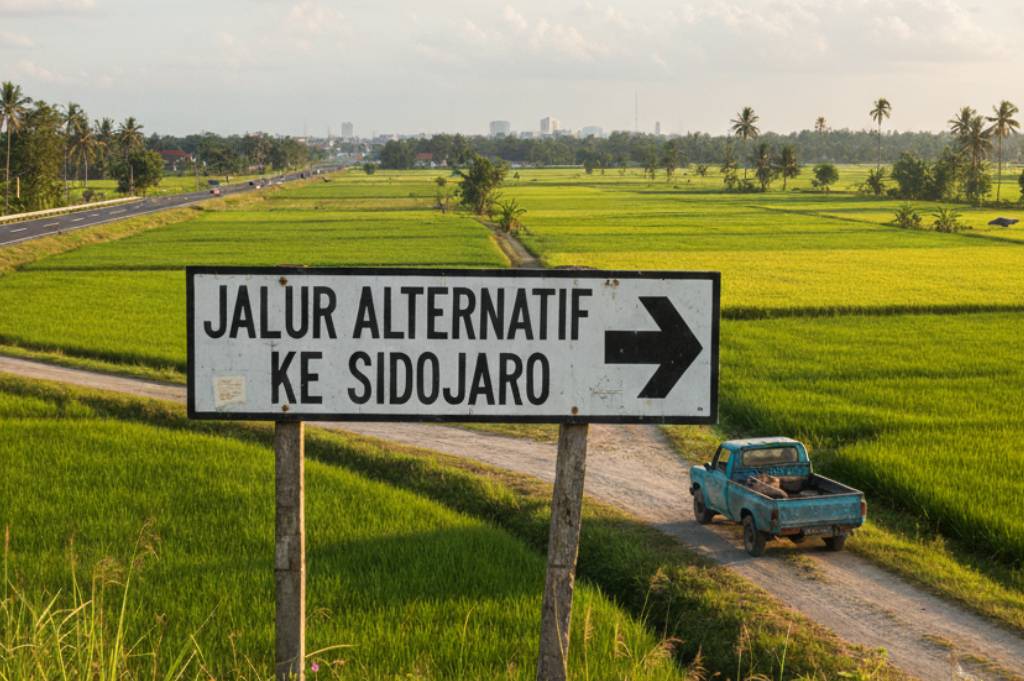 3 Jalur Alternatif ke Sidoarjo Ini Bisa Hemat Waktu Tempuh Hingga Setengah Jam!