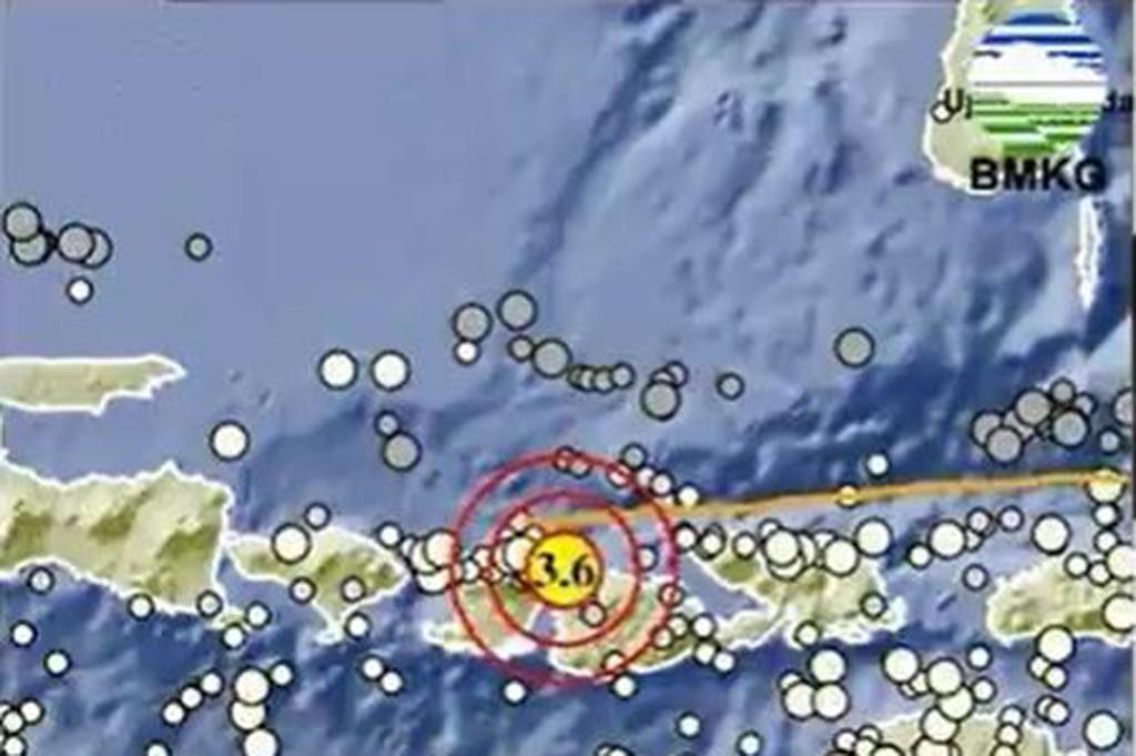 Gempa Hari Ini Magnitudo 3,6 Guncang Pulau Panjang Sumbawa NTB