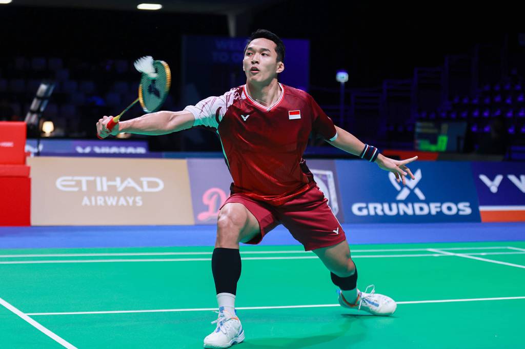 Hasil Hylo Open 2025: Jonatan Christie ke Semifinal usai Kalahkan Wakil India