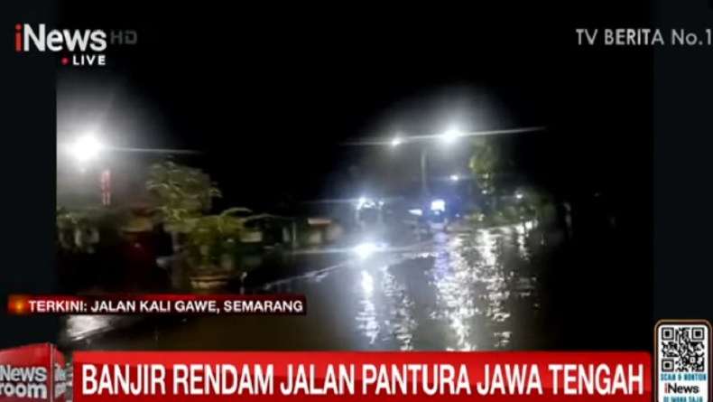 Banjir di Semarang Mulai Surut, Hujan Kembali Turun Ancam Pantura
