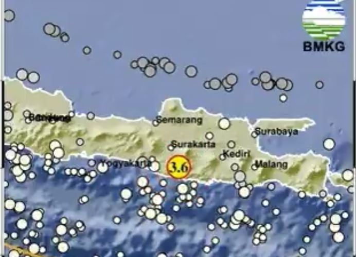 Info BMKG Gempa Terkini Guncang Wonogiri, Cek Magnitudonya!