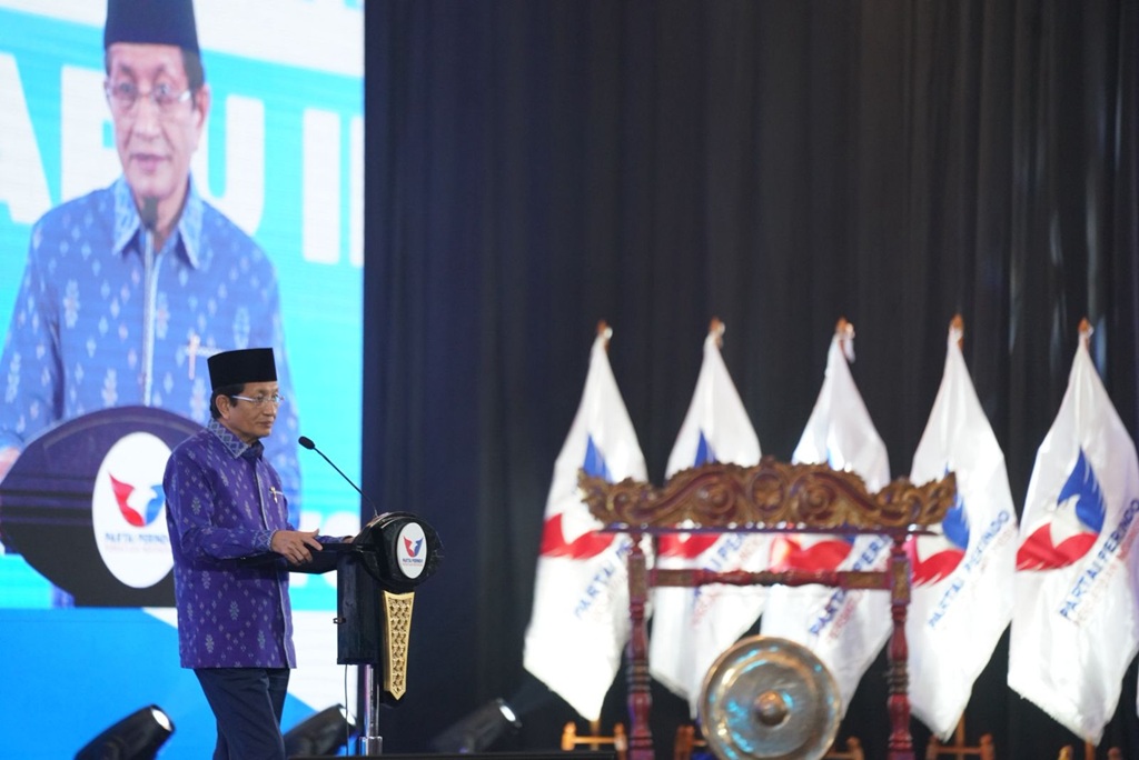 Menag di Rakernas Partai Perindo: Ketulusan ke Masyarakat Nomor 1, Kemenangan Nomor 2