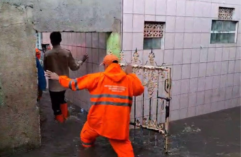 Jakarta Diguyur Hujan, Kawasan Jati Padang Banjir Lagi