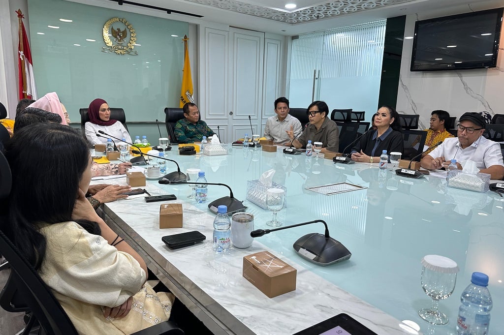 Fraksi Golkar DPR Bertemu Ariel Noah hingga Armand Maulana, Bahas Royalti Musik