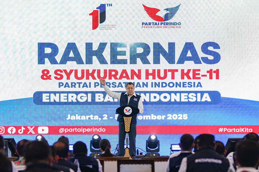 Hary Tanoesoedibjo Tekankan Rakernas Perindo Ajang Konsolidasi Hasilkan Resolusi Penting
