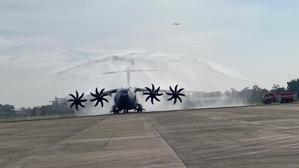 Pesawat Airbus A400M Pesanan Prabowo Diterbangkan Langsung dari Spanyol ke RI