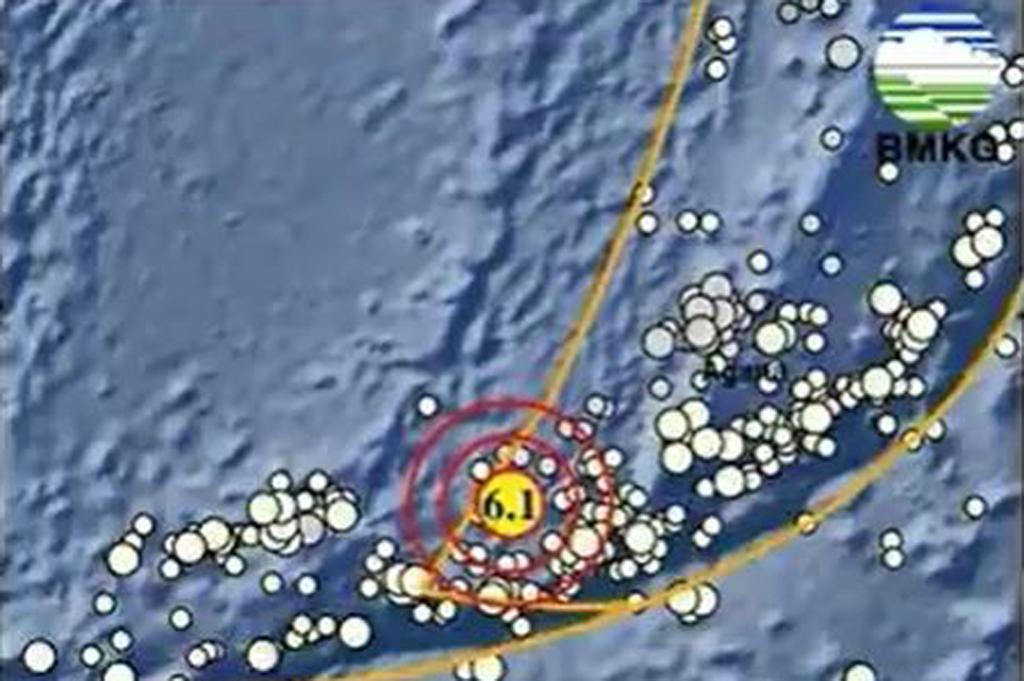 Gempa Besar Magnitudo 6,1 Guncang Supiori Papua