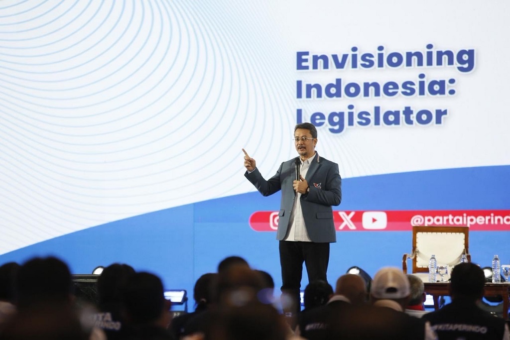 Sekjen Partai Perindo Ferry Kurnia Tegaskan Semangat Energi Baru Indonesia di Rakernas