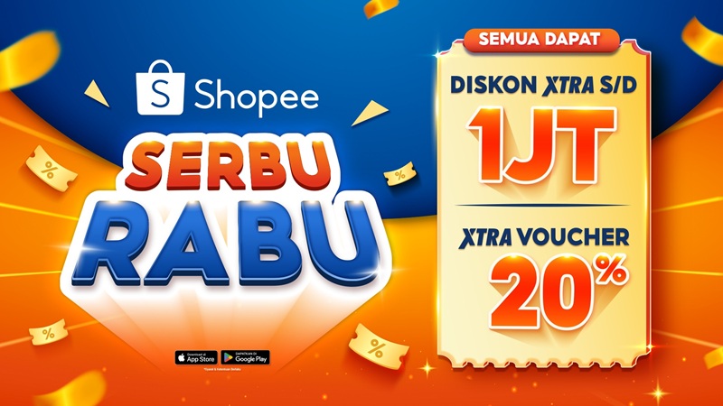 Serbu Rabu, Belanja Tengah Minggu Jadi Lebih Untung di Shopee