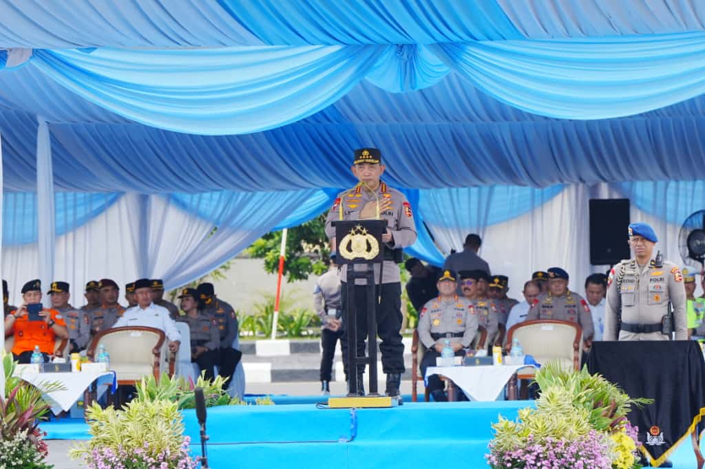 Kapolri Pimpin Apel Tanggap Darurat Bencana, Polri Siaga Cuaca Ekstrem