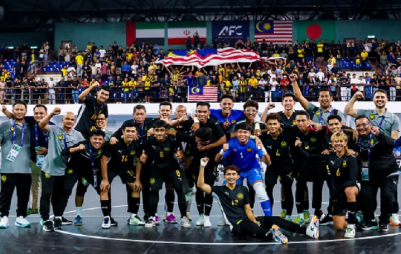 Malaysia Apes! Segrup dengan Raksasa Benua Kuning di Piala Asia Futsal 2026