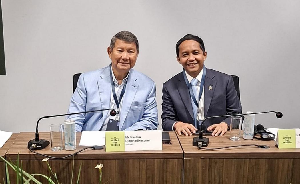 Hashim Djojohadikusumo Tegaskan Komitmen RI Hentikan Perdagangan Satwa Liar di Brasil