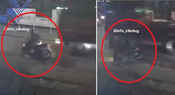 Viral Pemotor Terlindas Truk Tangki di Jalan Ciledug, Diduga Blind Spot