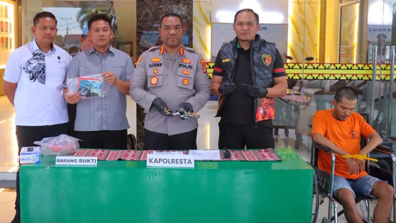 Komplotan Curanmor Bersenjata Api Ditangkap di Lampung, 1 DPO Diburu