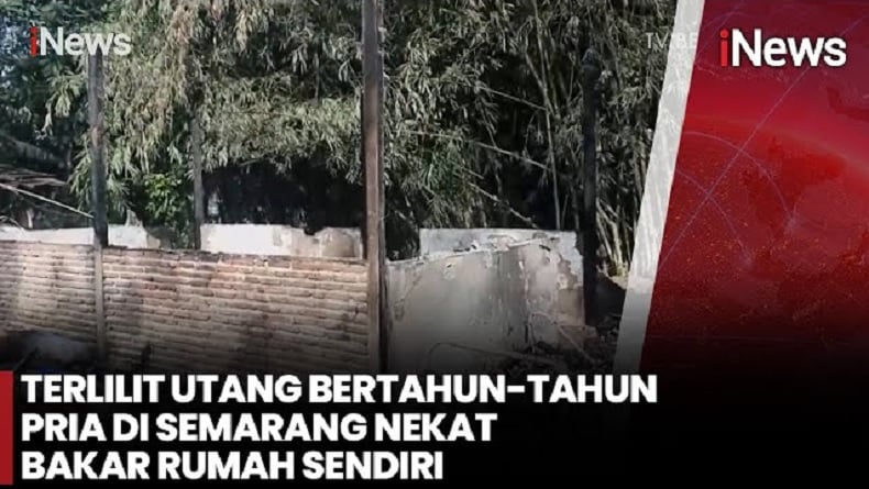 Diduga Depresi, Pemuda di Semarang Nekat Bakar Rumah Orang Tua