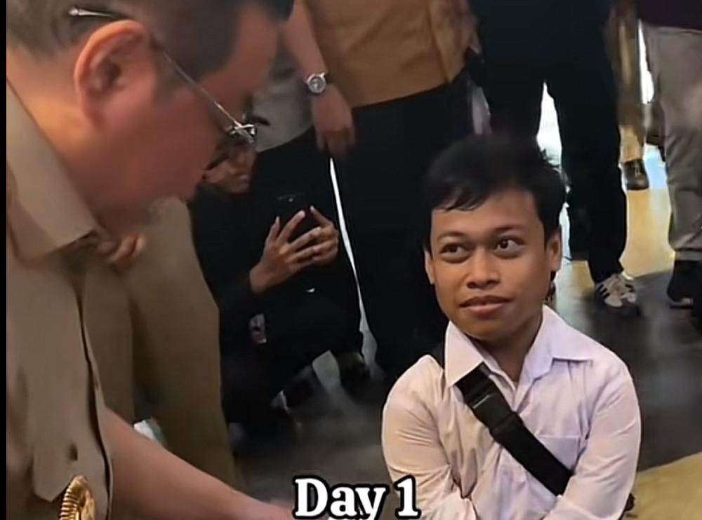 Viral Diwawancara Pramono di Job Fair Disabilitas, Zidan kini Kerja di Transjakarta  