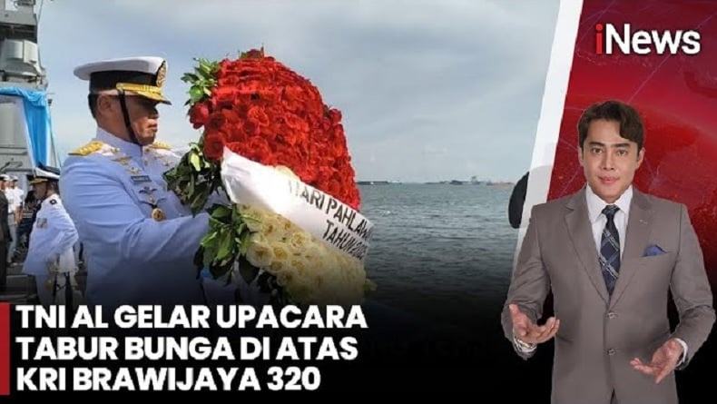 Peringatan Hari Pahlawan 2025 Digelar di Atas Kapal Perang KRI Brawijaya 320