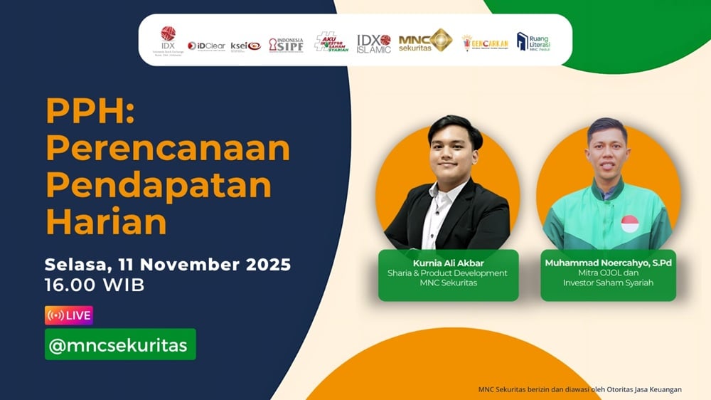 Simak Tips Kelola Pendapatan Harian di IG Live MNC Sekuritas Sore Ini