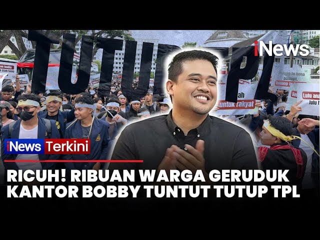 Ribuan Massa Kepung Kantor Gubernur Sumut! Tuntut PT TPL Ditutup, Aksi Dilakukan saat Bobby ke Jakarta 