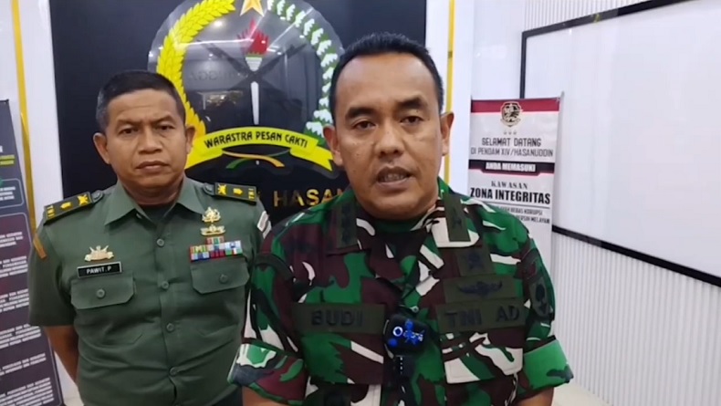 Peras Sopir Travel di Gowa, 3 Oknum TNI Diperiksa Pomdam XIV Hasanuddin