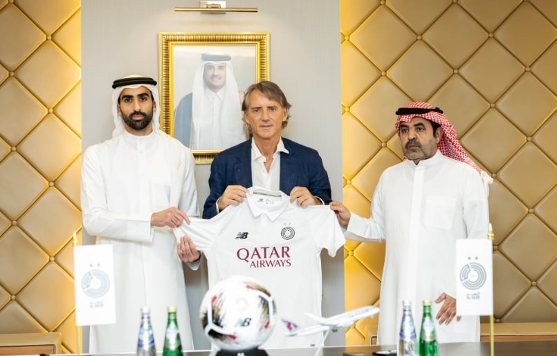 Resmi! Roberto Mancini Pelatih Al Sadd