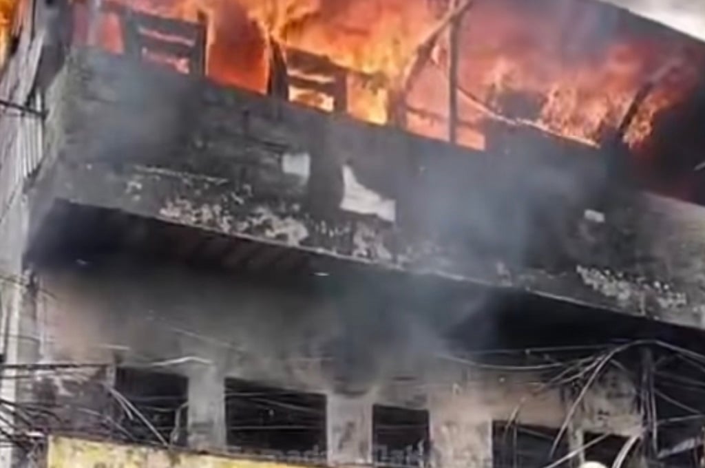 Kebakaran di Tanjung Duren Jakbar, Kontrakan 3 Lantai Ludes Dilahap Api