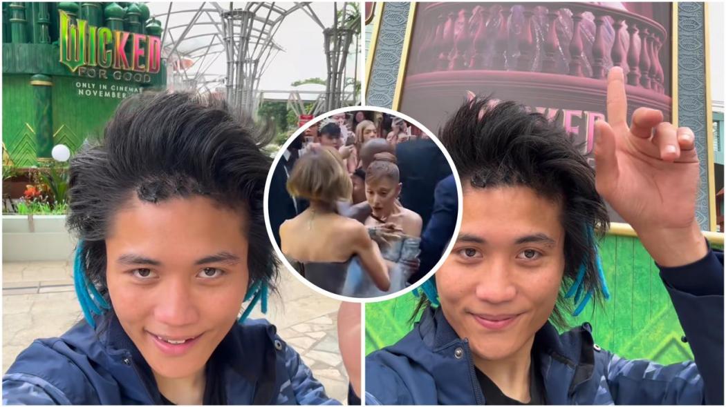 Siapa Sebenarnya Johnson Wen Pyjama Man yang Viral usai Menyerang Ariana Grande di Singapura?